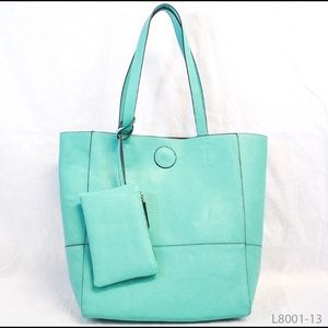 * VEGAN LEATHER * NWT! Tote Bag